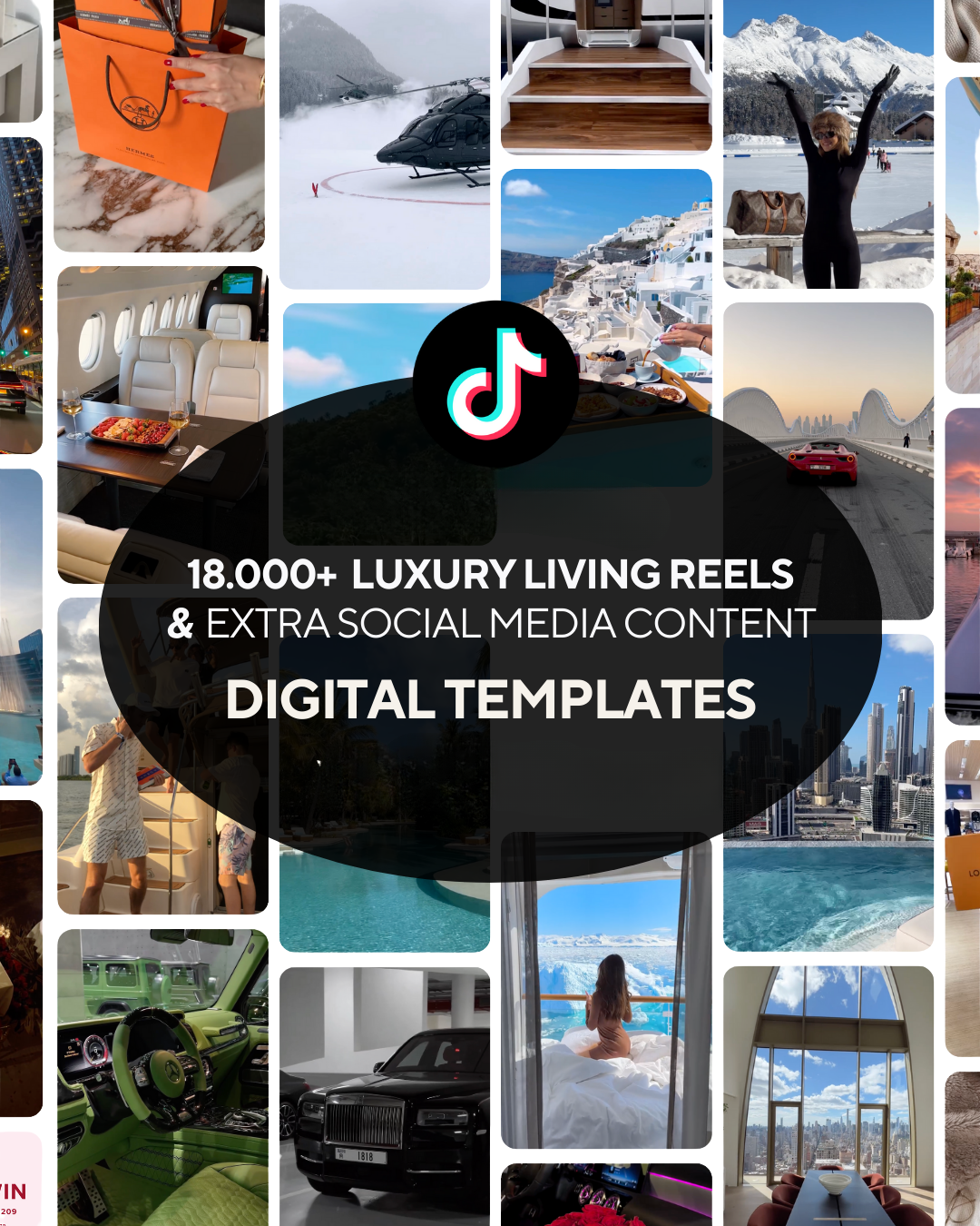 20.000+ Viral Clips Luxury Aesthetic Reels Bundle