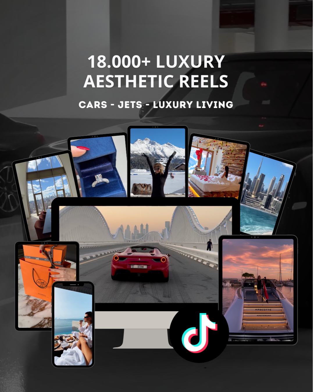 20.000+ Viral Clips Luxury Aesthetic Reels Bundle